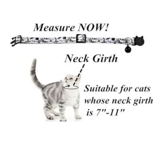 BoomBone Collar para gato de Halloween paquete de 3_4