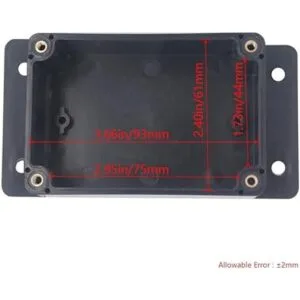 Raculety Paquete de 2 cajas de proyectos IP65 caja de_3