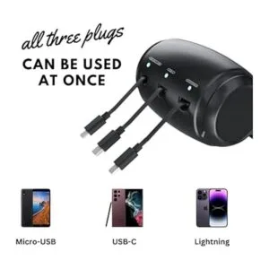 SUPERLIT Caja de estación de carga para automóvil 3 en 1_2