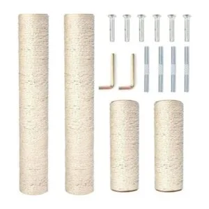Barelove Cuerdas de sisal para gatos cordel natural para