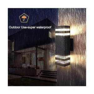 4 Packs 14W 12inch LED Square UpDown Wall Lights 4000K