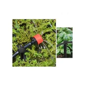 50 estacas de plástico para tuberías de goteo de 14