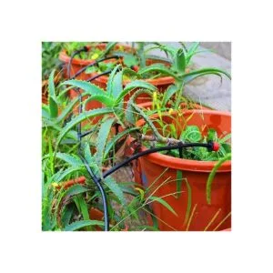 50 estacas de plástico para tuberías de goteo de 14