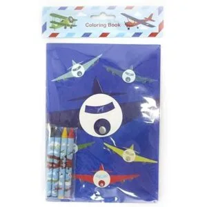 TINYMILLS Juego de libros para colorear para avión con 12_6