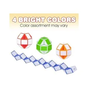 ArtCreativity Twist y plegable Fidget Cubes Set de 3_4