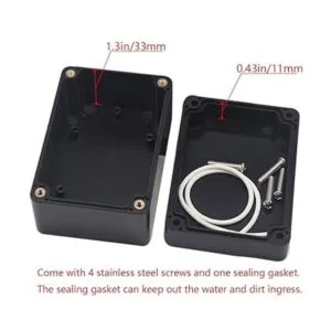 Raculety Paquete de 2 cajas de proyectos impermeables de_4