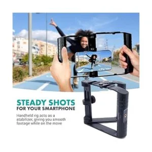 Movo SPR20 Jaula plegable para smartphone con soporte de_2