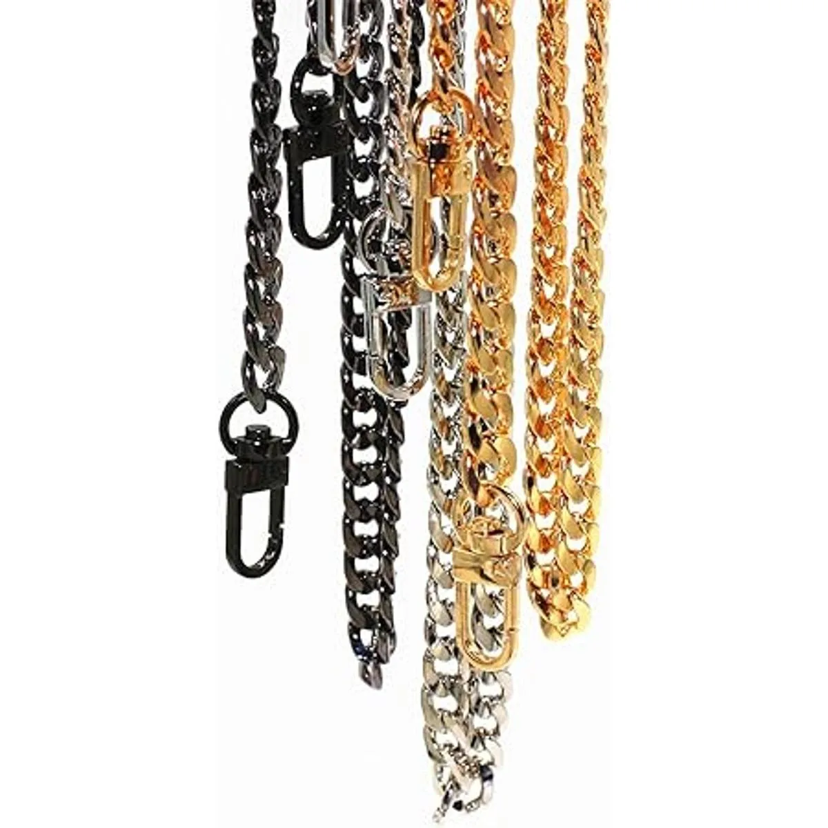 Model Worker Correa de cadena plana de hierro para_4