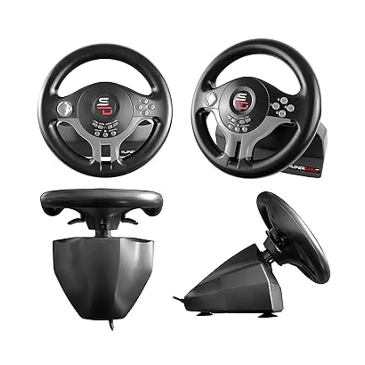Superdrive Racing Steering Wheel Driving Wheel SV200 with_3