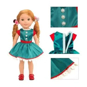BM 10 juegos de ropa de muñeca americana de 14.5 pulgadas_3