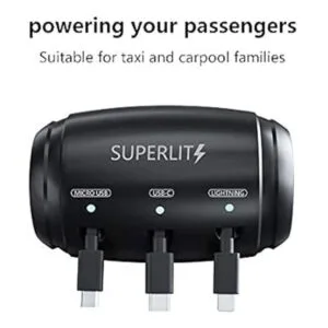 SUPERLIT Caja de estación de carga para automóvil 3 en 1_6