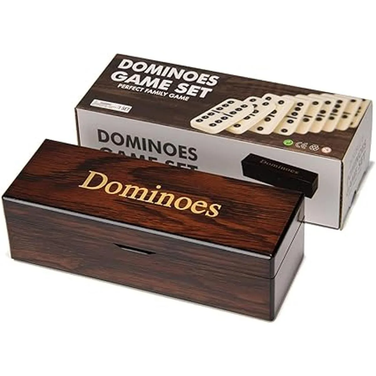 MINGXUN Juego de regalo doble de 6 dominós 28 azulejos_2