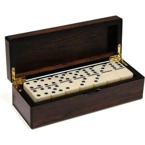 MINGXUN Juego de regalo doble de 6 dominós 28 azulejos_4