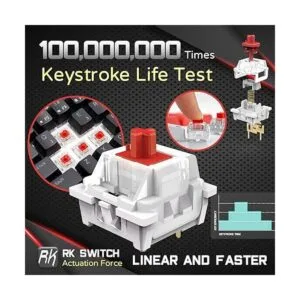 RK ROYAL KLUDGE RK61 Teclado mecánico para juegos con_4