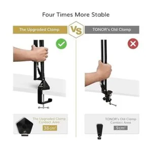 TONOR Studio Brazo de extensión de soporte de micrófono_4