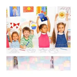 Juego de 12 plantillas de tiza de plástico para dibujo