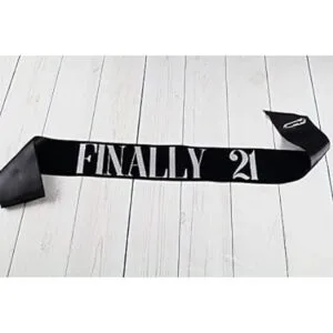 Haimimall Decoraciones de cumpleaños número 21 para ella