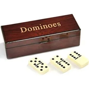 MINGXUN Juego de regalo doble de 6 dominós 28 azulejos_1
