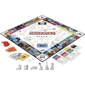 Monopoly Pixar Edition Juego de mesa para niños de 8_3