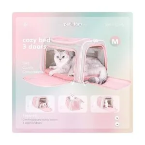 Easy Vet Visit Transportador de mascotas para gatos