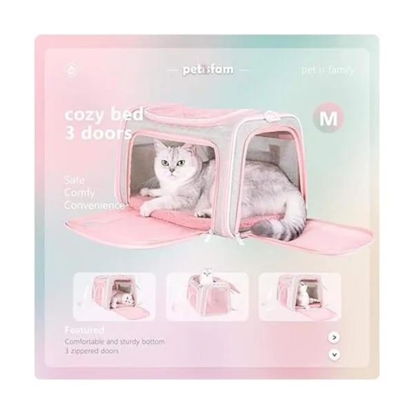Easy Vet Visit Transportador de mascotas para gatos