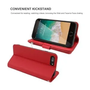 KIHUWEY Funda tipo cartera para iPhone 8 Plus iPhone 7_5