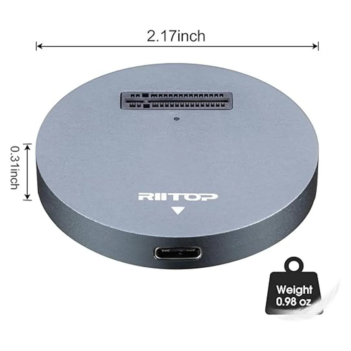 RIITOP NVMe to USB Docking Station External M.2 PCIe NVMe_6