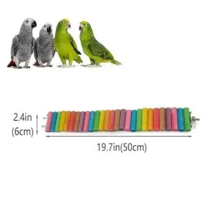 HAMILEDYI Hámster Rainbow Bridge escalera flexible para