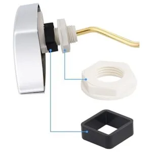 Paquete de 2 manijas de tanque empotradas compatibles con_6