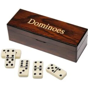MINGXUN Juego de regalo doble de 6 dominós 28 azulejos_3