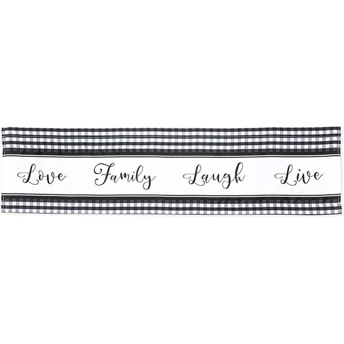 Juego de cortinas y cenefas Love Family Laugh Live 3