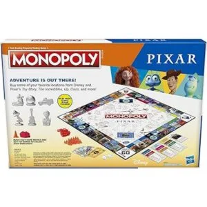 Monopoly Pixar Edition Juego de mesa para niños de 8_5