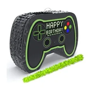 Jergrim Piñata con control de videojuegos palo pequeño_1