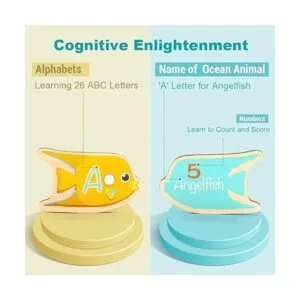 TOP BRIGHT Montessori Juego de pesca magnético de madera_2