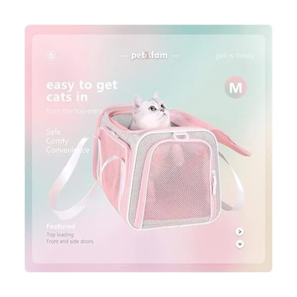 Easy Vet Visit Transportador de mascotas para gatos