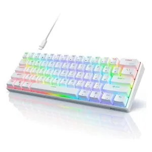 RK ROYAL KLUDGE RK61 Teclado mecánico para juegos con_1