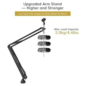 TONOR Studio Brazo de extensión de soporte de micrófono_3