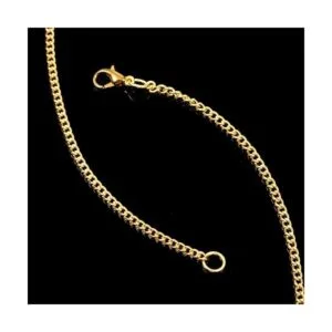 Paquete de 24 cadenas de collar chapadas en oro cadena de