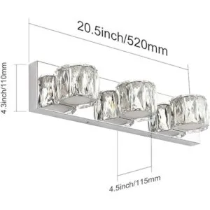 Aipsun 3 luces de tocador de cristal sobre el espejo_4