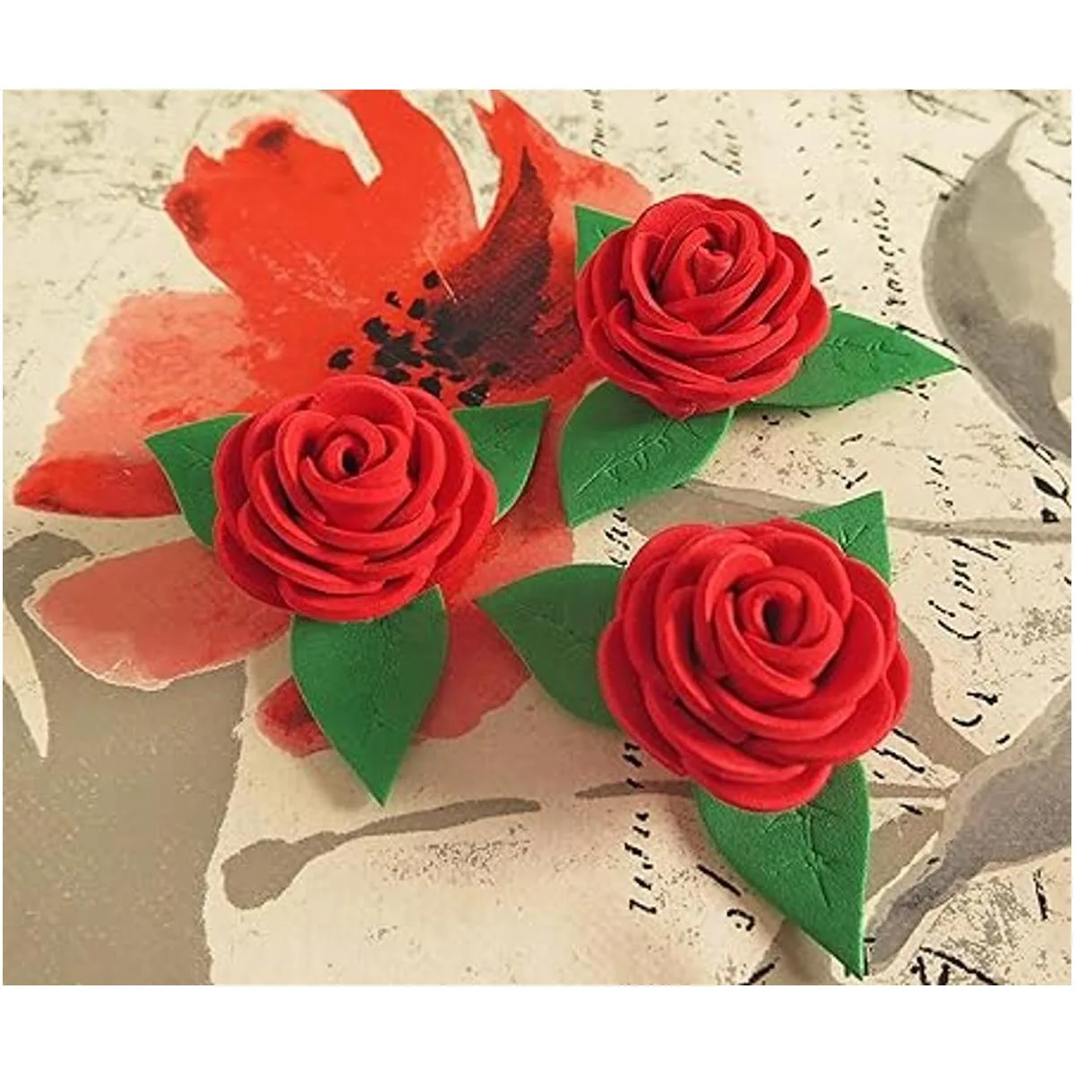 Better Office Products Hojas de espuma EVA rojas paquete