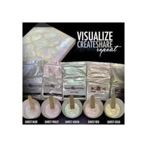 Pigmento en polvo de mica Glimmer Ghost Blue Aditivo