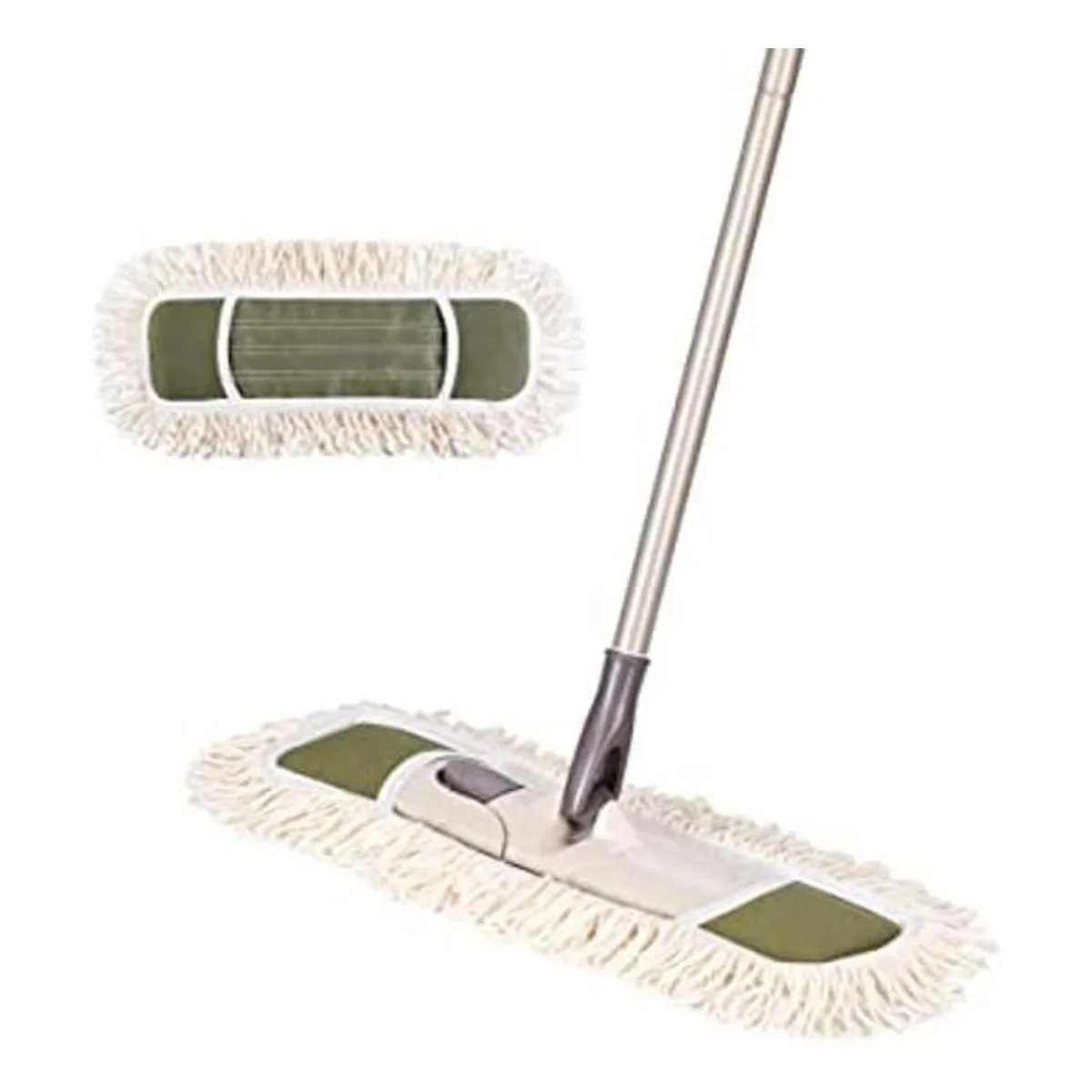 Eyliden Fregona de polvo con 2 almohadillas lavables_1