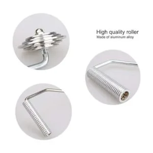 Kit de herramientas de rodillo de fibra de vidrio 4