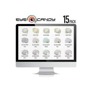 Pigmento en polvo de mica Glimmer Ghost Blue Aditivo