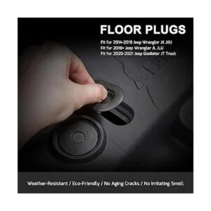 Gdcreestar Tapones de piso para Jeep Wrangler Tapones de_3