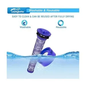 Leadaybetter Filtro de vacío de repuesto para Dyson V7 V8_2