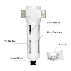 Beduan Filtro de partículas comprimido en línea de aire de_3