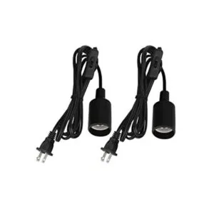 Paquete de 2 cables de lámpara de luz extensión de 10_1