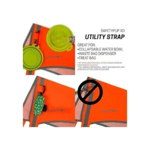 SafetyPUP XD Lite Chaleco para perro cobertura a media_3