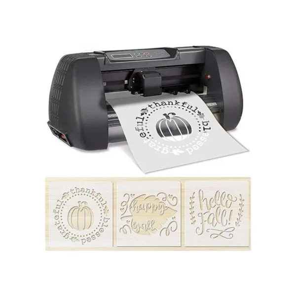Paquete de 24 hojas de plantillas de Mylar transparentes